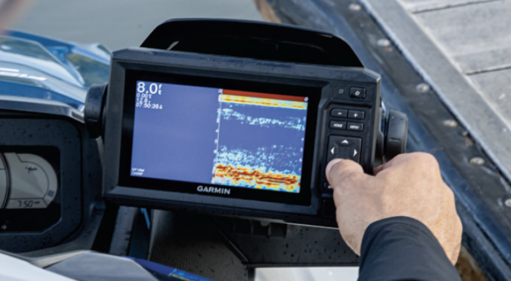 Garmin† 6″ GPS & Fish Finder